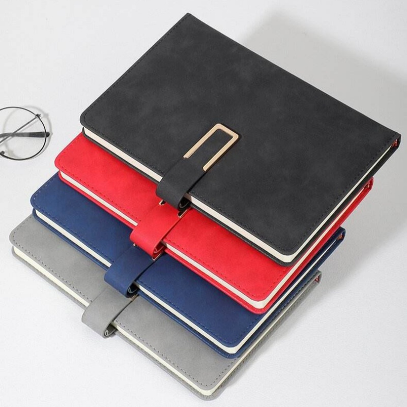 Leatherwork Books - ヴィンテージA5レザーノートブック、ソフトカバー、ビジネス会議、大学生活、オフィス、学校向けのパーソナライズされたギフト