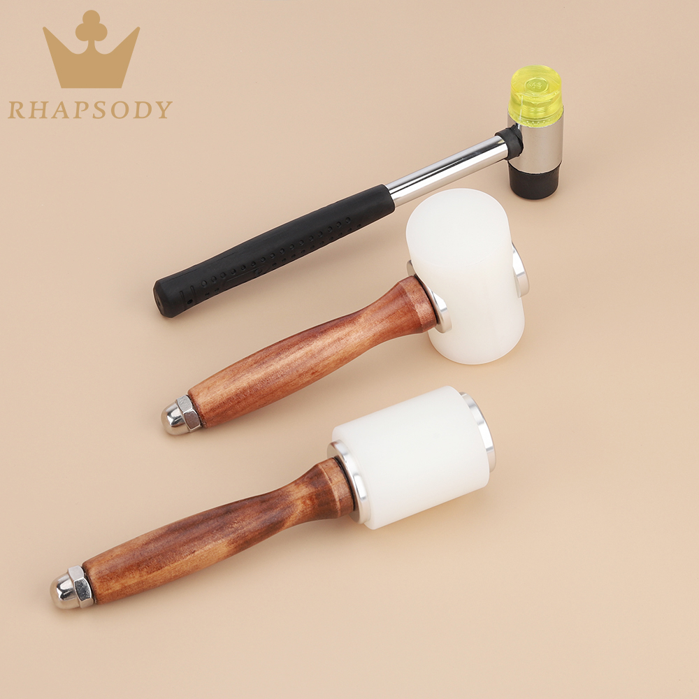 Leatherwork Mallet - 革製クラフトカービングハンマー、牛革パンチ、切断と縫製、DIY作業用サドル作りツール、クラフトツールとサプライキット