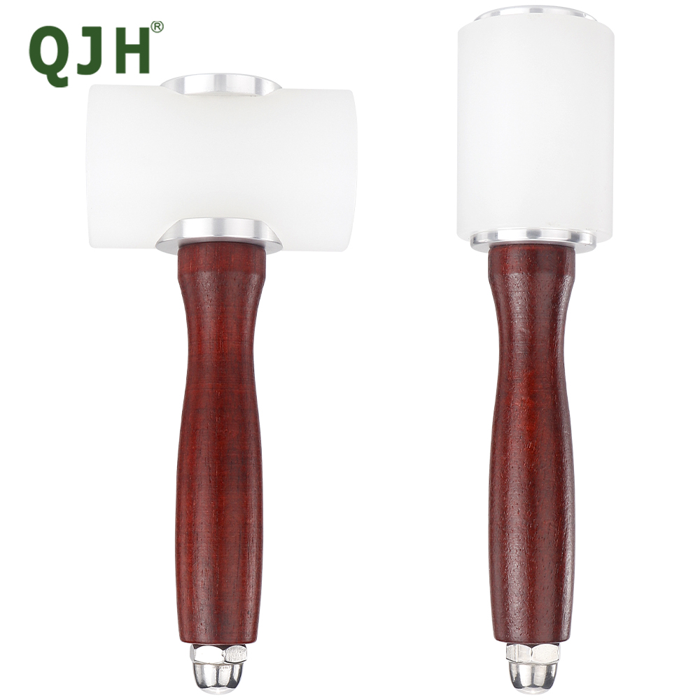 Leatherwork Mallet - 木工用の革製カービングハンマー,フローリング用のゴム製マレット,日曜大工の縫製,牛革,日曜大工