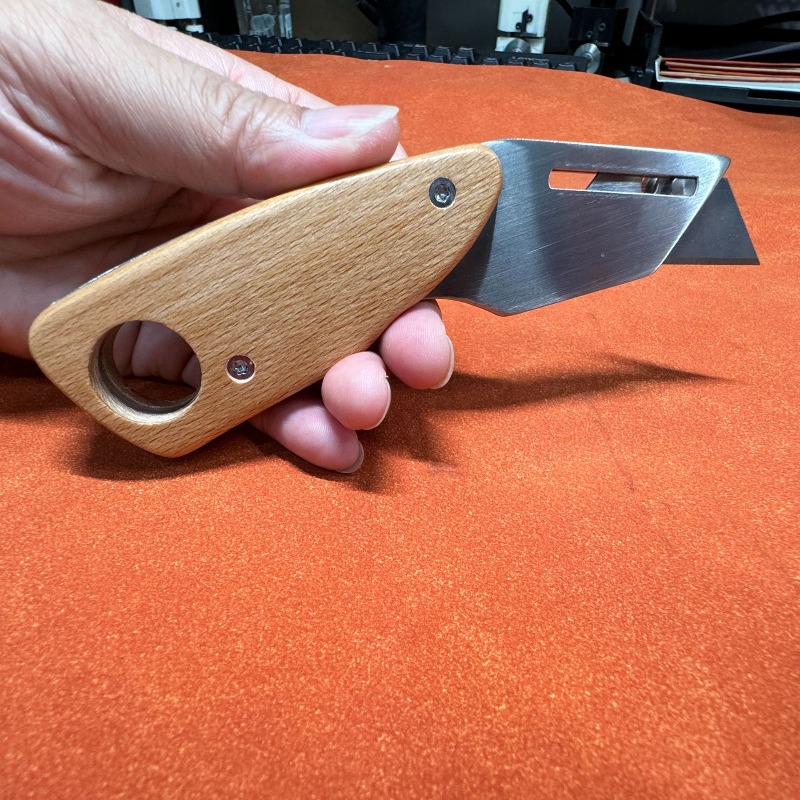 台形ステンレス鋼革切断ナイフ手作り革工芸エッジトリミングツー - Leatherwork Knives のレビューと価格