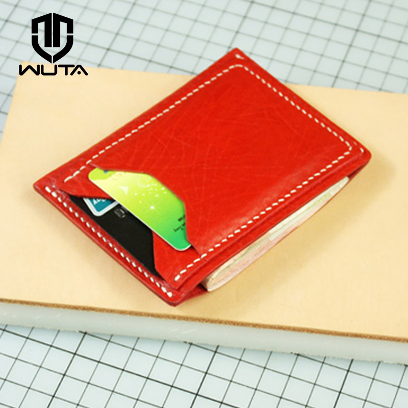 Wuta 913-革製カードケース,クラフト紙モデル,水平, - Leatherwork Accessories のレビューと価格