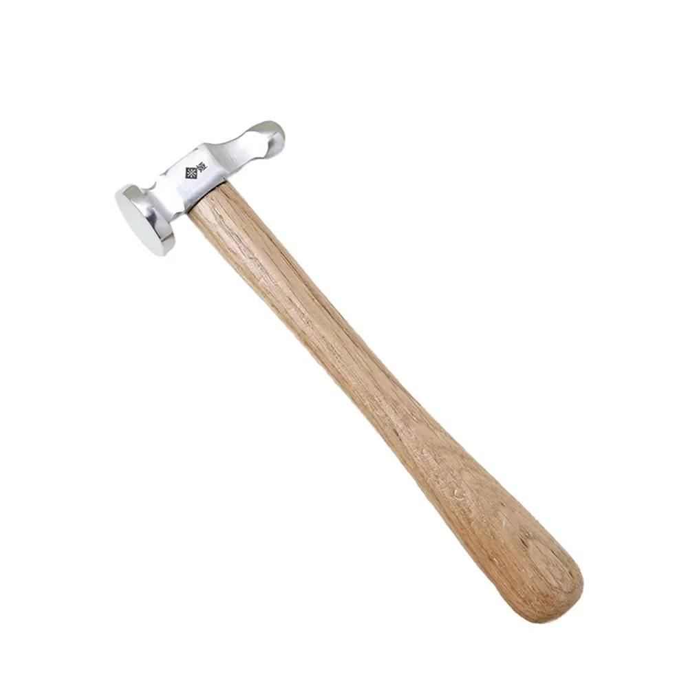 ステンレス鋼丸頭ハンマーミニ木製プロフェッショナルハンドツー - Leatherwork Mallet のレビューと価格