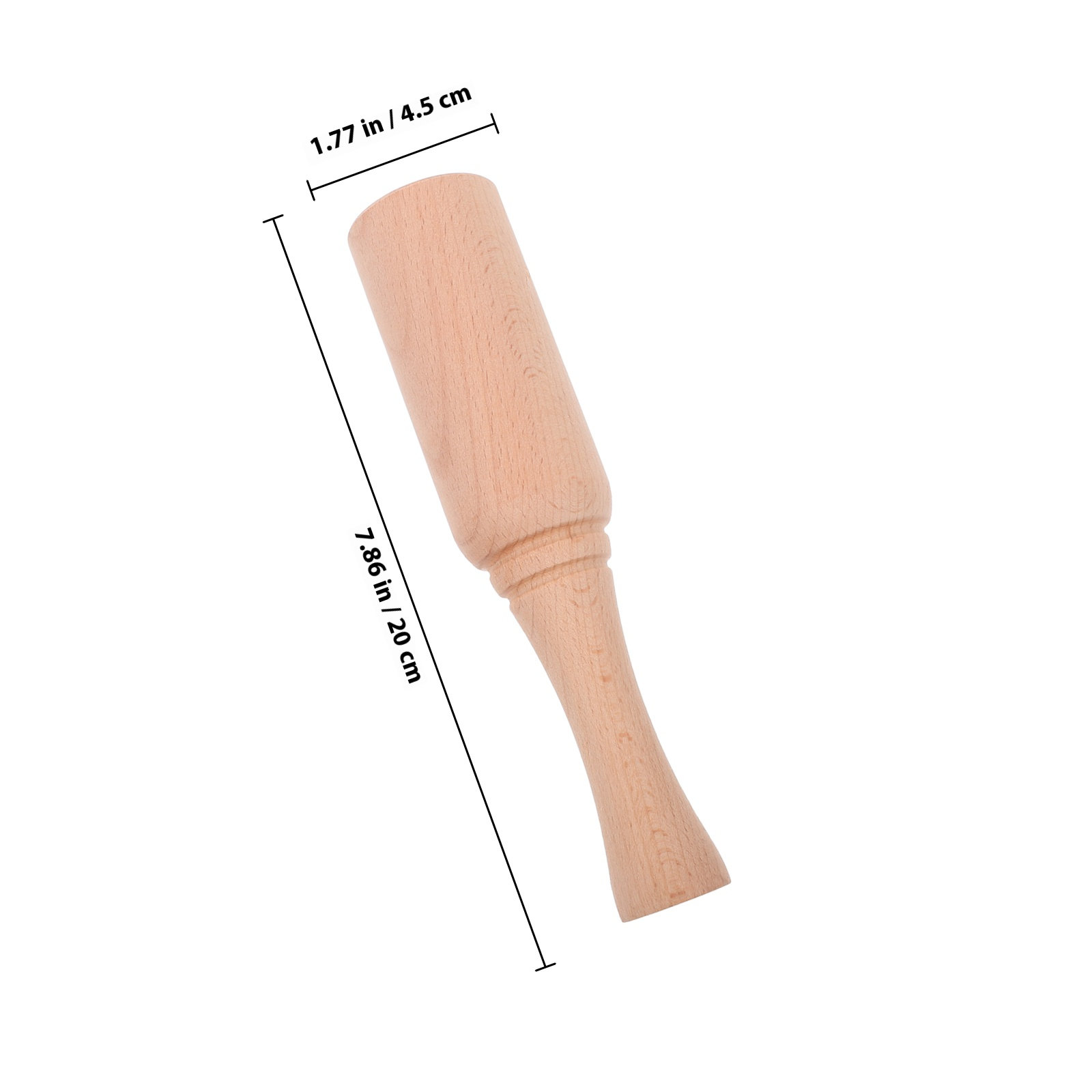 コンパクトで軽量な木製ハンマー、革細工、木彫り、ジュエリー製 - Leatherwork Mallet のレビューと価格