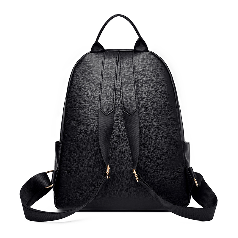 2026年新作ファッション無地レディース大容量PUレザーバッ - Leather Work Womens Backpack のレビューと価格