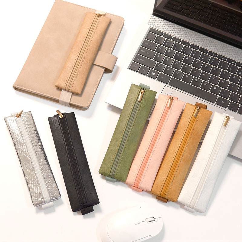 1 個調節可能な弾性バンドペンホルダー、デュポン紙素材レザー - Leatherwork Books のレビューと価格